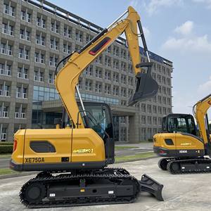 Xuzhou Mini escavatore XE75GA <span class=keywords><strong>7</strong></span>.5Ton piccolo escavatore idraulico escavatore cingolato scavatore movimento terra nuova condizione - Product Image 4