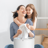 Chauffe-serviettes portable personnalisé avec logo pour hôtel, maison, chambre de bébé, verrou de sécurité, température réglable, 20L, chauffe-serviettes intelligent