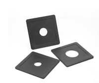 Plaque de lentille en acier inoxydable usinée CNC 158 mm, usinage de précision, pour caméra TOYO VIEW, fournisseur OEM