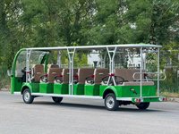 Navette aéroportuaire électrique pour 20 passagers, véhicule de tourisme de luxe pour salon VIP et grand terminal