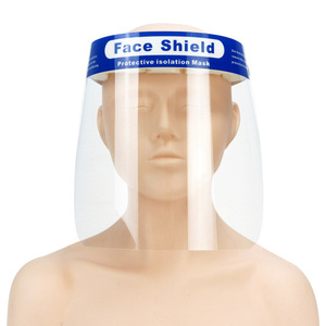 Transparent PET <b>Protective</b> Face <b>Shield</b>, Headband-Style Anti-Droplet and Anti-Fume Face Screen, Isolation Face <b>Shield</b> and Eye - Product Image 4