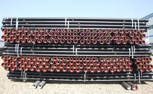 Tubulação de ferro duplo en545, classe k9, cimento, revestido, tubo de ferro fundido para sistema de água