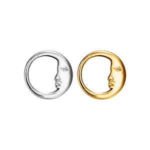 G23 Tinh Khiết Titan Vòng Màng Bạc Vàng Đen Cơ hoành Xuyên Đồ Trang Sức Tinh Tế Xoắn <span class=keywords><strong>Daith</strong></span> Phụ Nữ Của Người Đàn Ông Bông Tai - Product Image 1