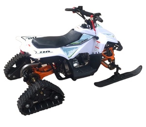 Vehículo Todoterreno de 125cc, Moto de Nieve, Trineo con Orugas, Vehículo de Esquí de Campo Traviesa, Vehículo de Esquí con Orugas de Gasolina - Product Image 4