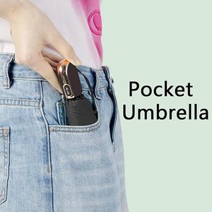 Paraguas de Bolsillo Plegables, Compactos, Ligeros, Resistentes al Viento y a la Lluvia, Totalmente Automáticos, para Mujeres y Hombres - Product Image 4