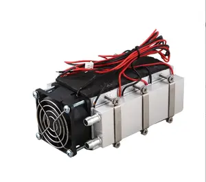 DC12V 420W Thermoelectric Peltier Refrigeration semiconductor 6chip air cooled Radiator air conditioner cooling system kit