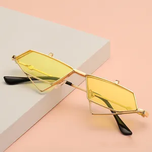 2024 Newly Popular Personality Sunglasses Men Square Frame Sun Female Sun Glasses Cat Eye Women's Sunglasses