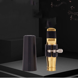 Venta al por Mayor de Fábrica de <span class=keywords><strong>Boquillas</strong></span> para Saxofón de Varias Especificaciones, Boquilla de Metal para Saxofón Tenor con Baño de Oro, Instrumento Musical - Product Image 4