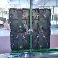 شاشة عرض LED خارجية صينية P4.81 عالية الدقة بألوان كاملة للإيجار مع عرض ترويجي
