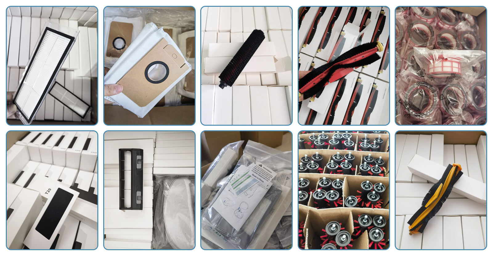 HARPRA Filtro HEPA Spazzola Laterale Di Ricambio Per I-life A4 A4s Robot Aspirapolvere Parti (2* Filtro HEPA - Foto 12