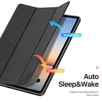 Étui de protection pour tablette pliable avec fonction de réveil/veille intelligente et support pour stylet S Pen pour Samsung Tab S12 Plus