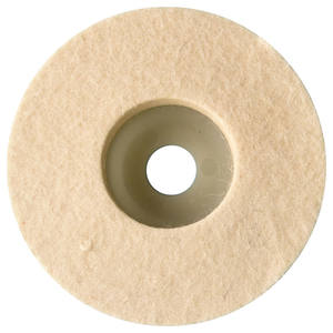 Disco de pulido de lana, disco de fibra para metal, acero inoxidable, mármol, amoladora angular, 10 piezas - Product Image 1