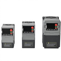 0.75-7.5kW-11kW Inverter VFD Satu Fasa ke Tiga Fasa Variable Drive 0-380V 200-220V Konverter Frekuensi Produsen Cina