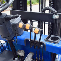 Forklift Listrik Baru Baiyijie CPD-25 2,5 Ton dengan Baterai Lithium-Ion untuk Penanganan Material Gudang
