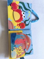 Tableau sensoriel en feutre pour bébé, livre d'activités silencieux, livre d'activités Montessori, jouet éducatif en tissu OEM pour la maternelle et les voyages