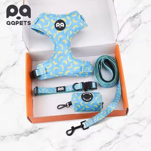 2025 nuevo conjunto de arnés de lujo personalizado para perros, fabricantes ajustables con logotipo personalizado, arnés para perros sin tirones, correa para perros