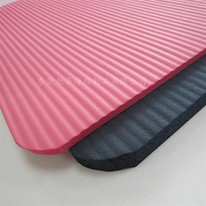 Esterilla de Ejercicio Xuhua Nbr de 13 mm de Grosor, Color Rosa y Negro, Antideslizante, para Yoga y Uso en el Gimnasio en Casa - Product Image 2