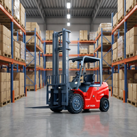 Forklift Listrik Lithium-Ion 2T Liftron CPD20 80V dengan Motor Magnet Permanen, Ban Solid, untuk Penggunaan Industri Dalam Ruangan