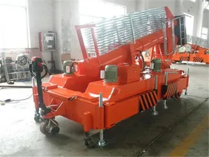 Special Engineering Equipment For Double Body Tilting Sleeve Cylinder Aerial Work Platform