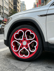 Cerchi in Lega Forgiati Personalizzati HZH da 17-18 Pollici, Stile Pink Love, per Auto Passeggeri, Ruote per <span class=keywords><strong>Donne</strong></span>, per Mini Veicoli - Product Image 2