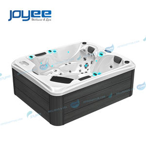 JOYEE moderna all'aperto vasca idromassaggio economica ammollo Spa per 3 persone fabbrica <span class=keywords><strong>vendita</strong></span> diretta acqua terapia <span class=keywords><strong>jacuzzi</strong></span> ispirato vasca idromassaggio - Product Image 4