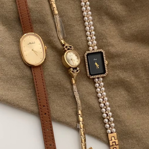 Reloj <span class=keywords><strong>de</strong></span> Mujer Ankela Rojo Vintage, <span class=keywords><strong>a</strong></span> la Moda y con Estilo, <span class=keywords><strong>de</strong></span> Cuarzo <span class=keywords><strong>de</strong></span> Alta Gama con un Estilo Retro Simple - Product Image 3