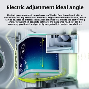 Refroidisseur d'eau pour processeur tout-en-un <span class=keywords><strong>Lian</strong></span> <span class=keywords><strong>Li</strong></span> Stealth Flow 2e génération avec écran OLED incurvé 360ARGB pour boîtier d'ordinateur - Product Image 5