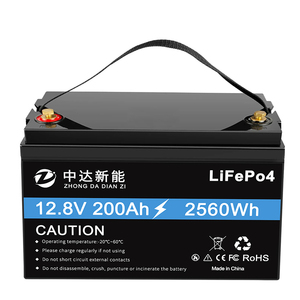 EU/VS/CA Voorraad 12V 12.8V 100Ah 180Ah 200Ah 300Ah Lifepo4 Batterij Lithium Ion Batterijpakket 12V Lithium Batterij Zonne-energie Met Lader - Product Image 2