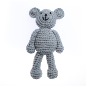 Muñecas de punto personalizadas, juguete de felpa, gorrito de bebé recién <span class=keywords><strong>nacido</strong></span>, <span class=keywords><strong>gorro</strong></span> de oso de ganchillo - Product Image 5