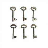 Ensemble de clés vierges en alliage de zinc série MH, M10H-M15H, livraison directe d'usine pour serrures de porte britanniques vintage