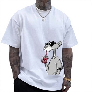 T-shirt décontracté à manches courtes pour homme OEM, impression de logo personnalisé, fournisseur de commandes en gros, coton de haute qualité, haut d'été, qualité supérieure - Product Image 2