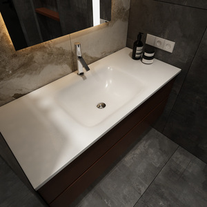 Venta al por Mayor <span class=keywords><strong>INTERLAN</strong></span> ITL-033 Mueble de Baño Moderno con Espejo e Iluminación, de Acero Inoxidable y Madera Maciza/MDF/Melamina - Product Image 3