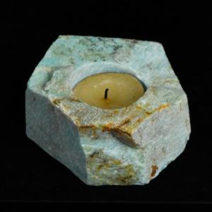 Lampe de table en cristal rose à quartz avec couvercle en verre <span class=keywords><strong>et</strong></span> <span class=keywords><strong>port</strong></span> USB pour décoration intérieure. - Product Image 3