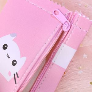 Luxury Cotton Small PU Biscuits Zipper Makeup <b>Bag</b> Custom Logo Printed Luxury Travel Cosmetic Keychain Coin Pouch - Product Image 3