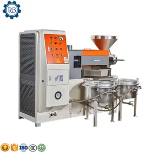 Easy Cleaning Cold Hot Double Pressing Vegetable Oil Corn Oil Machine Soybean Oil Extraction Machine Small Business