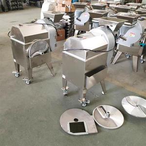 Machine de découpe automatique industrielle multifonction grande capacité pour légumes et fruits en dés, en cubes, en tranches - Product Image 3