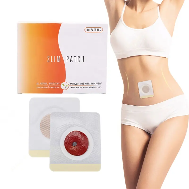 Trung Quốc Thảo Dược Tự Nhiên Nam Châm Giảm Béo Patch Skinny Eo Bụng Đốt Cháy Chất Béo Giảm Cân Dán Wonder Patch Bán Buôn