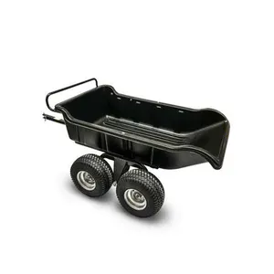 RCM Trailer Garden Tire Lawn Mower Tractor Trailer Farm Hydraulic Dump Trailer