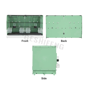 2024 cages à oiseaux d'élevage empilables de haute qualité <span class=keywords><strong>cage</strong></span> à oiseaux grande <span class=keywords><strong>cage</strong></span> à oiseaux en métal - Product Image 6