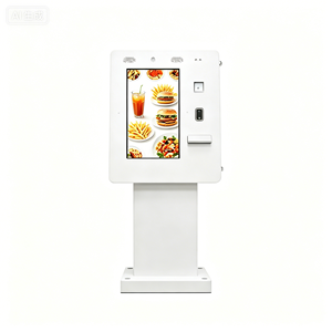 Terminal de commande et de paiement libre-service pour restaurant, écran tactile 24 <span class=keywords><strong>pouces</strong></span>, avec imprimante, caméra et scanner - Product Image 1