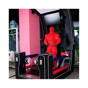 Street amusement kid park electric coin operated ultimate big punch power arcade game boxing training machine