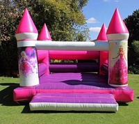Meilleur prix Justfun JFIC-117 Château gonflable en PVC pour enfants avec installation facile et utilisation en extérieur