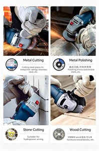 Meuleuse d'angle électrique industrielle <span class=keywords><strong>Bosch</strong></span> 2400W, moteur à balais, disque de coupe, GWS 24-180/<span class=keywords><strong>230</strong></span> JZ, vibrations d'excès de charge - Product Image 5