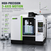 Hartford Vertical CNC Machining Center 1100 X 600 X 650 mm Travel BT40 Spindle Kontrol Mitsubishi Pemesinan Logam