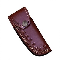 Couteau pliant de haute qualité en acier Damas avec manche en bois, lame à pointe clip, verrouillage arrière, pour la chasse, 58 HRC