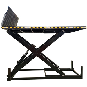 Table élévatrice à ciseaux hydraulique électrique entièrement automatique Offre Spéciale pour les usines et entrepôts avec palette automatique - Product Image 1