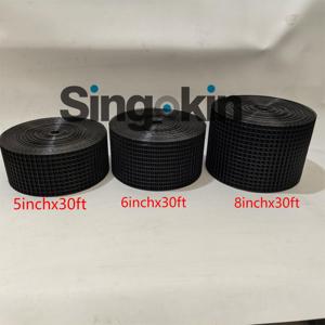 Thép không gỉ 304 và PVC đen tráng panel năng lượng mặt trời 30m 100ft chim lưới với clip - Product Image 3