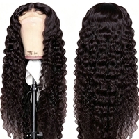 Perruque Lace Front Cency CC-147 pour femme, 13x4, ondulations lâches, cheveux naturels non-Remy, longue, pour changer de coiffure, permanente, coloration – Meilleures ventes