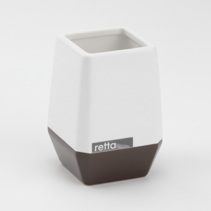 Inomata portapenne in acciaio bianco - Product Image 1