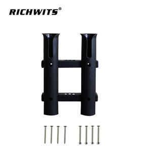Plastic Fishing Rod Holder Dual Tube Boat <b>Bracket</b> For Marine Sea Fishing Tackle PP Material - Product Image 2